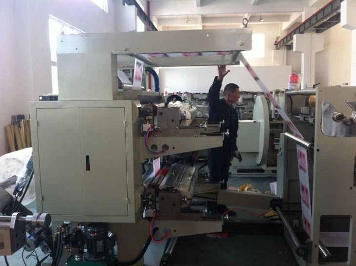 Flat Bottom Paper Bag Making Machine Inline Printer Flat Bottom Paper Bag Making Machine Inline Printer